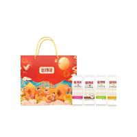 金沙河 挂面礼盒 2kg 福禄寿喜 2kg (单位:盒) 麦芯挂面500g+鸡蛋挂面500g+阳春挂面500g+荞麦挂面500g 红色