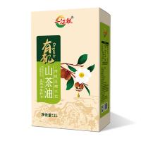 一江秋 有机山茶籽油礼盒装 一级 物理压榨 2L (单位:盒)