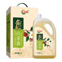 一江秋 有机山茶籽油礼盒装 一级 物理压榨 2L (单位:盒)