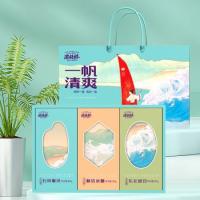 米妹妹 杂粮 礼盒包装 一帆清爽礼盒 800g 15盒/箱 (单位:盒) 五常粥米400g+东北绿豆300g+冰糖100g