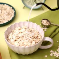 阴山优麦（YIN SHAN OATS） 有机大粒燕麦片 营养早餐 轻食代餐 850g (单位:桶)