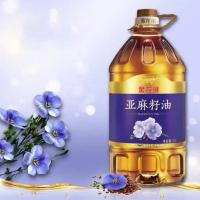 金龙鱼 亚麻籽油（胡麻油） 压榨一级 5L (单位:桶)