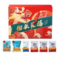 燕之坊 抬头见禧干货 礼盒 704款 雪花银耳66g、东北木耳40g、宁夏枸杞70g、泰国桂圆干228g、龙口粉丝200g、阿克苏小枣100g (单位:盒)