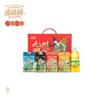 米妹妹（MIMEIMEI） 九州粮仓 粮油礼盒 五常糙米1kg 五常粥米1kg 五常大米1kg 五常黑米1kg 一级大豆油1.8L （单位：盒）
