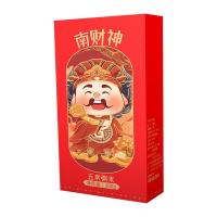 米妹妹（MIMEIMEI）四方纳财杂粮礼盒 1.2kg（300g大麦米+300g黑米+300g糙米+300g粥米）（单位：盒）真空包装
