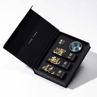 鱼玥 手筑茯砖茶 安化黑茶 360g 内含建盏*1（单位:盒）