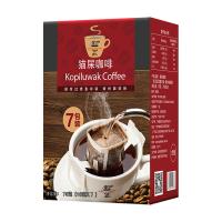 野鼬咖啡（KOPILUWAK COFFEE）挂耳黑猫屎咖啡 10g/包 7包/盒  （单位：盒）