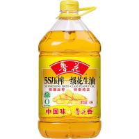 鲁花 5s压榨一级 花生油 4L（单位：瓶）新老包装随机发货