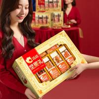 洽洽 JC973 什锦臻香 坚果礼盒 973g 红色（单位：盒）草本核桃120g*1+香瓜子160g*1+五香怪味花生200g*1+小白杏核175g*1+开口巴旦木140g*1+夏威夷果178g*1
