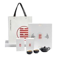 鱼玥 兑白 白茶叶茶具套装 福鼎白茶200g+茶具一套（单位：盒）