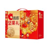 洽洽 JC1025 盎然佳味 坚果礼盒 1.025kg 红色（单位：盒）草本核桃60g*1袋+夏威夷果奶香味35g*1袋+开口巴旦木35g*1袋+免洗红枣120g*1袋+五香味怪味花生80g*1袋+香瓜子55g*1袋+山药脆片烧烤味40g*