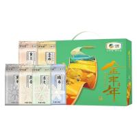 皇家粮仓（ROYAL GRANARY）金丰年杂粮礼盒 2400g（400g黄豆+400g玉米糁+400g黑米+400g燕麦+400g荞麦+400g糯米）（单位：盒）