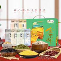 皇家粮仓（ROYAL GRANARY）金丰年杂粮礼盒 2400g（400g黄豆+400g玉米糁+400g黑米+400g燕麦+400g荞麦+400g糯米）（单位：盒）