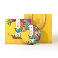 大益（TAETEA） 鸾翔 普洱茶饼 生茶礼盒 357g(单位：盒)