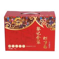 黎记（LI JI NOODLES） 金装虾子面 挂面 1kg （单位:箱）