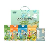米妹妹（MIMEIMEI） 解暑粮方大礼包 杂粮组合 4.5kg/盒（五常糙米1kg+七色糙米500g+东北绿豆1kg+五常粥米1kg+五常玉米碴1kg） （单位:盒）