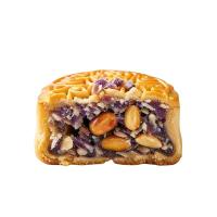 五芳齋（WUFANGZHAI） 五芳如意 月饼礼盒 蛋黄清香莲蓉月饼80克x2+玫瑰红豆沙月饼80克x2+香醇黑麻月饼80克x1+香芋花生月饼80克x1+五仁月饼80克x1+浓情紫薯月饼80克x1+香甜南瓜月饼80克x1+金沙绿豆蓉月饼80