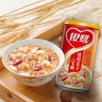 银鹭 桂圆莲子八宝粥 360g/罐 12罐/箱（单位：箱）新老包装随机发货