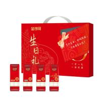 金沙河 生日礼挂面 礼盒 福禄寿 1.608kg (单位:盒) 胡萝卜挂面402g+香菇挂面402g+菠菜挂面402g+荞麦挂面402g