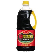 鲁花 全黑豆酱油 酱香老抽 1L (单位:瓶) 黑色