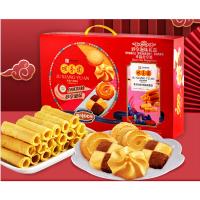 咀香园 妙享滋味礼盒 手提礼盒 660g（曲奇500克+蛋卷160克） (单位:盒)