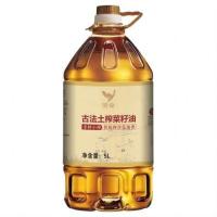 羽朵 菜籽油 非转基因 古法土榨 5L (单位:桶)