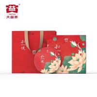 大益（TAETEA） 和悦礼盒 饼茶 普洱生茶 357g (单位:盒)
