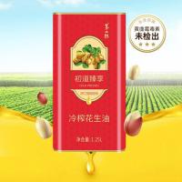 第一坊 花生油 冷榨 1.25L (单位:罐)