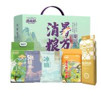 米妹妹（MIMEIMEI）消暑粮方大礼盒 2.45kg（糙米500g+粥米500g+绿豆1kg+玉米面条250g+冰糖200g）（单位：盒）大米杂粮真空包装