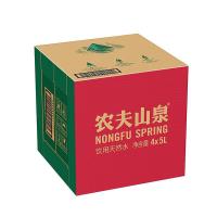 农夫山泉 天然水  5L/桶 4桶/箱  （单位：箱）