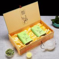 茗山生态茶（mingshanshengtaicha） 龙井茶绿茶旗袍茶叶礼盒 250g （单位：盒） 绿色