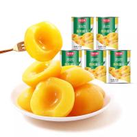 味滋源 黄桃罐头 即食 休闲零食 425g*5罐 (单位:组)