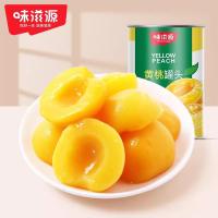 味滋源 黄桃罐头 即食 休闲零食 425g*5罐 (单位:组)