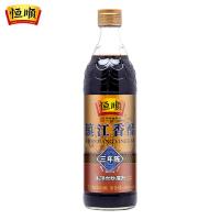 恒顺 三年陈酿香醋 零添加 糯米酿造 580ml (单位:瓶) 新老包装随机发货