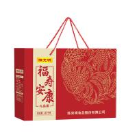 陈克明 面条 礼盒 福寿安康 礼盒 (单位:盒) 香菇风味挂面458g*2+麦香风味挂面458g*2 红色