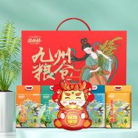 米妹妹（MIMEIMEI） 九州粮仓 （糙米、糯米、玉米碴、有机粥米、黑龙江大米）组合 4.888kg (单位:盒)