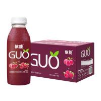 依能 红葡萄+覆盆子 复合味果汁 350ml*15瓶/箱 （单位：箱）