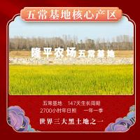 隆平芯米 五常龙凤香 大米 真空包装5kg/袋 红色（单位：袋）