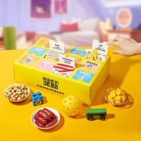 来伊份（LYFEN） 吞金兽盲盒儿童零食礼盒 大礼包 626 (单位:盒)