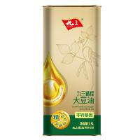 九三 非转基因 压榨工艺精榨大豆油（马口铁锁鲜包装） 1.5L (单位:桶)
