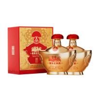 五粮液 白酒 富贵吉祥 金元宝浓香型 52度*2瓶（单位：盒）