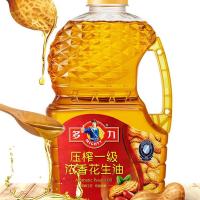 多力（MIGHTY）压榨一级浓香花生油 1.8L（ 单位 ：瓶）新老包装随机发货