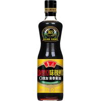 鲁花 全黑豆味极鲜 酱香酱油 特级 0添加 500ml (单位:瓶)