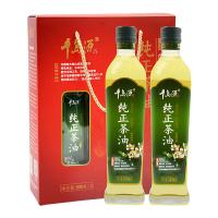 千岛源 500ml*2礼盒 纯正茶油 500ml*2 红色（单位：盒）