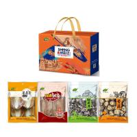 升美滋 山珍海味 拾光物语干货礼盒 150克香菇+150克细云耳+308克墨鱼干+300克鱿鱼 (单位: 盒)