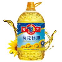 多力（MIGHTY）零反式脂肪酸 葵花籽油 4L（ 单位 ：桶）新老包装随机发货