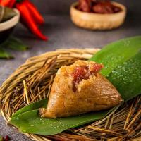金萝莎 礼粽 粽子礼盒 栗子鲜肉粽100g*2个+紫米蜜枣粽100g*2个+精典鲜肉粽100g*2个+八宝杂粮粽100g*2个+太湖糯米500g*1包 (单位: 盒)