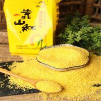 靠山红 绵软黄小米礼盒 独立真空包装 400g*6赠50g原粮（单位：盒)