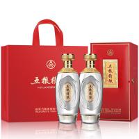 五粮液 白酒 五粮精酿 天禄献瑞浓香型  500ml*2瓶 （单位：盒）