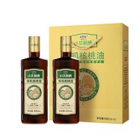 贝蒂斯 小贝厨房 有机核桃油礼盒 500ml*2瓶 (单位:盒)